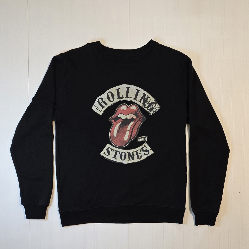 Rolling Stones Black Sweater
